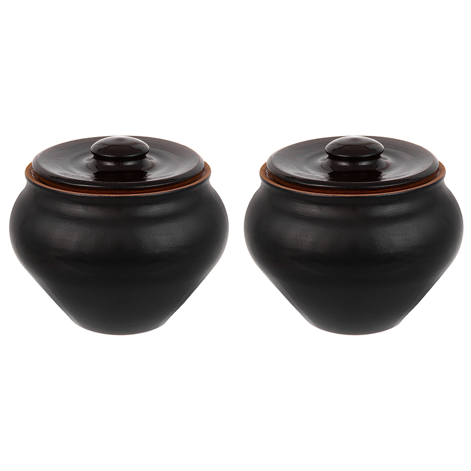 БЫЛО 761 руб! Набор 2 горшков 0,9 л 14,5*14,5*12,5 см