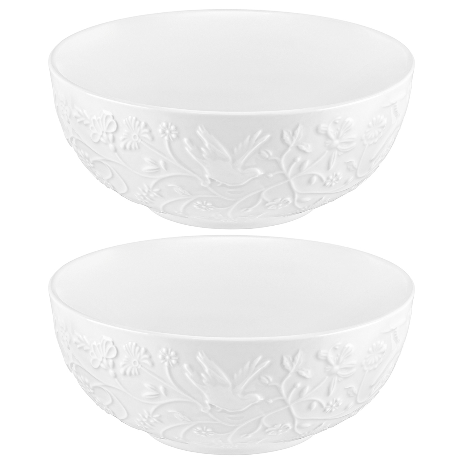 БЫЛО 782 руб! Набор салатников 2 пр. 15*15*6,5 см 600 мл