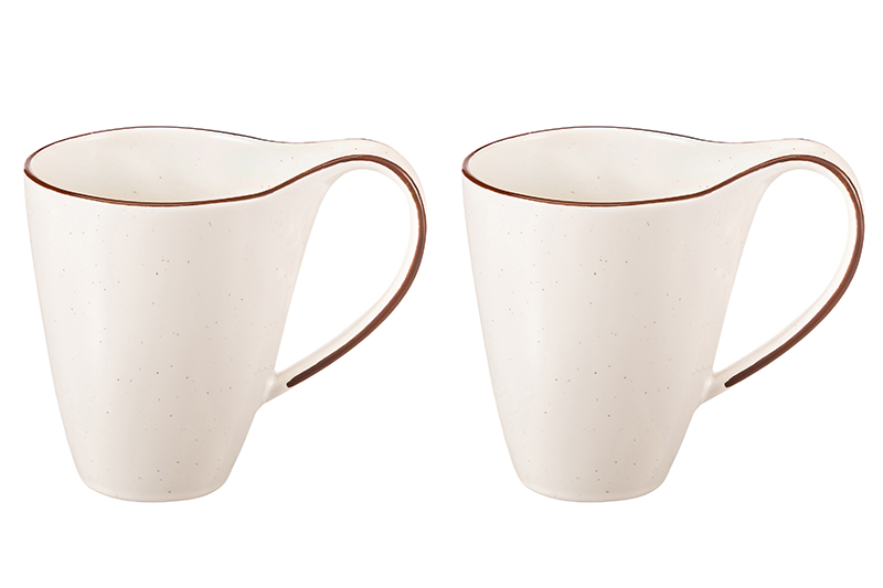 БЫЛО 1030 руб! Набор 2 кружек 400 мл 13,5*9*11,5 см