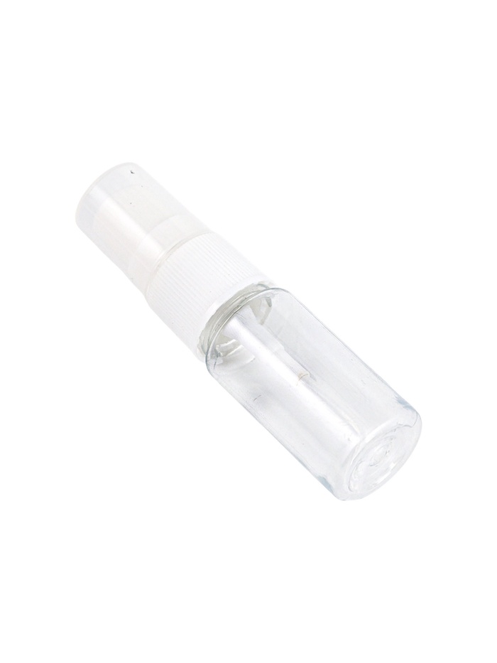 УЦЕНКА Бутылочка для хранения, с распылителем, со шкалой деления, 10 мл, белая, прозрачная