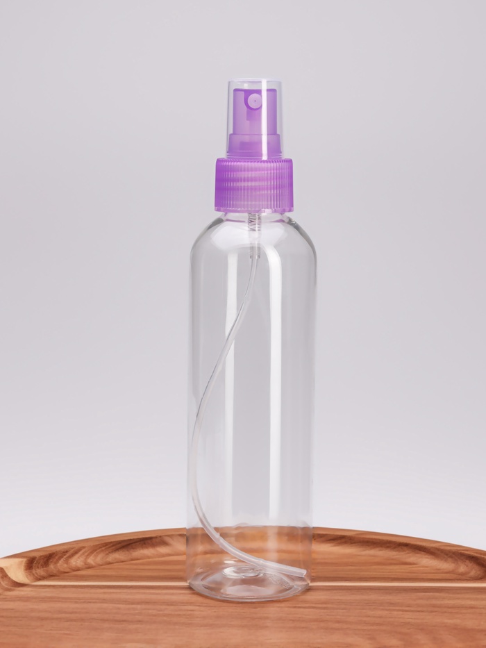 Бутылочка для хранения, с распылителем, 200 мл, цвет МИКС/прозрачный