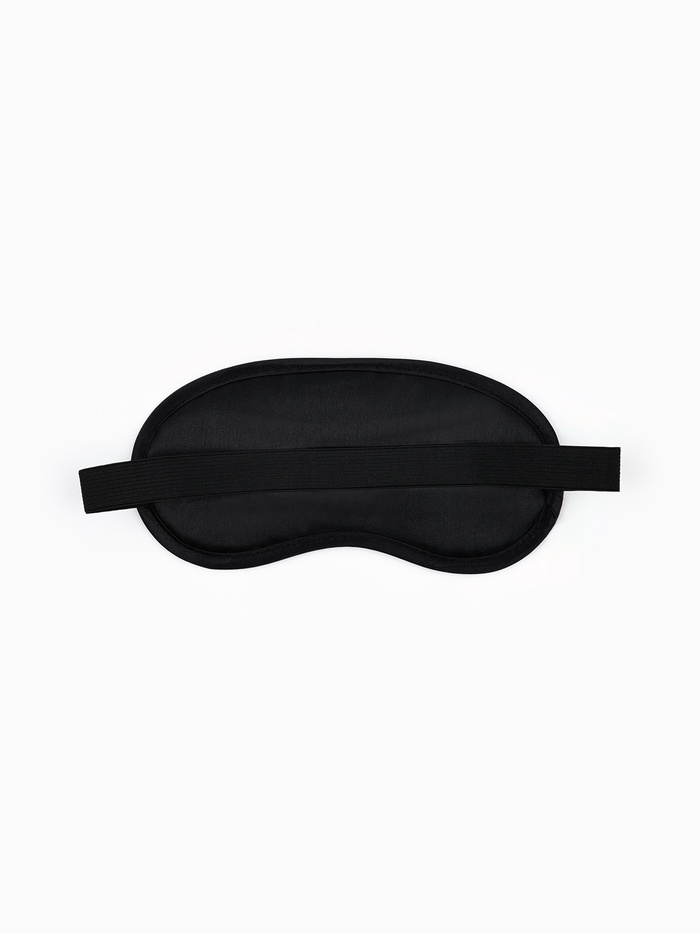 Маска для сна «Перезагрузка», 19.2×9.4 см, чёрная
