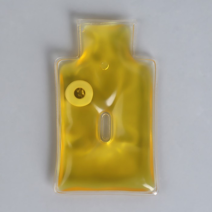 Грелка солевая медицинская физиотерапевтическая «Рукавичка», цвет жёлтый