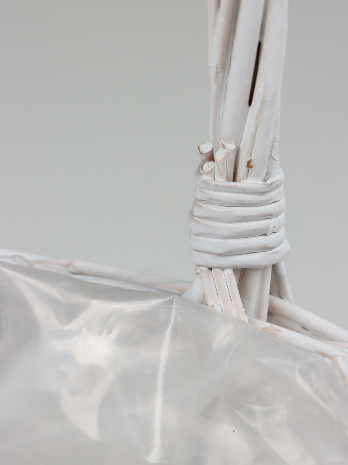 Корзина плетёная Dayton, ива, белый