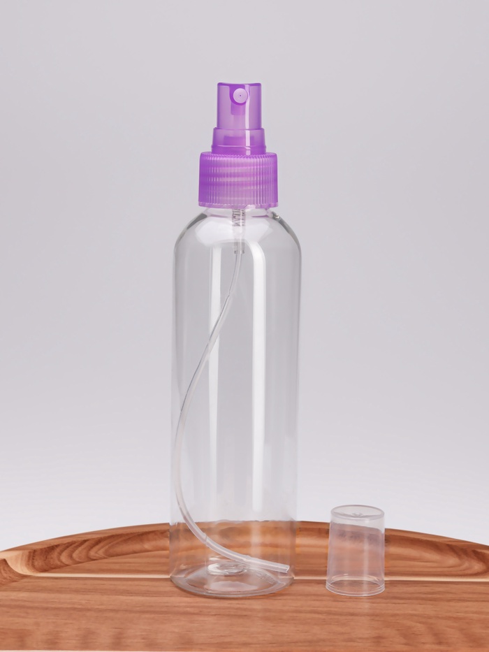 Бутылочка для хранения, с распылителем, 200 мл, цвет МИКС/прозрачный