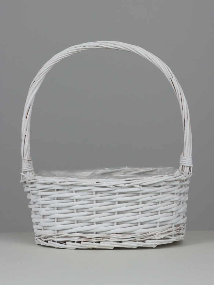 Корзина плетёная Dayton, ива, белый