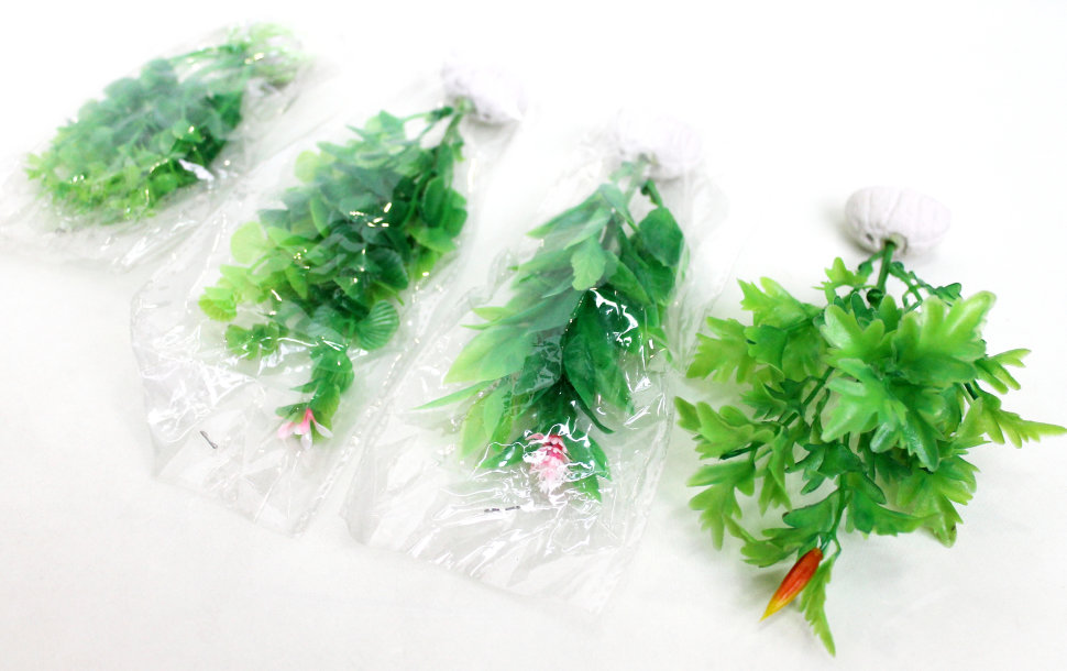 В4684 Б/С Аквариумные растения средние Н17см