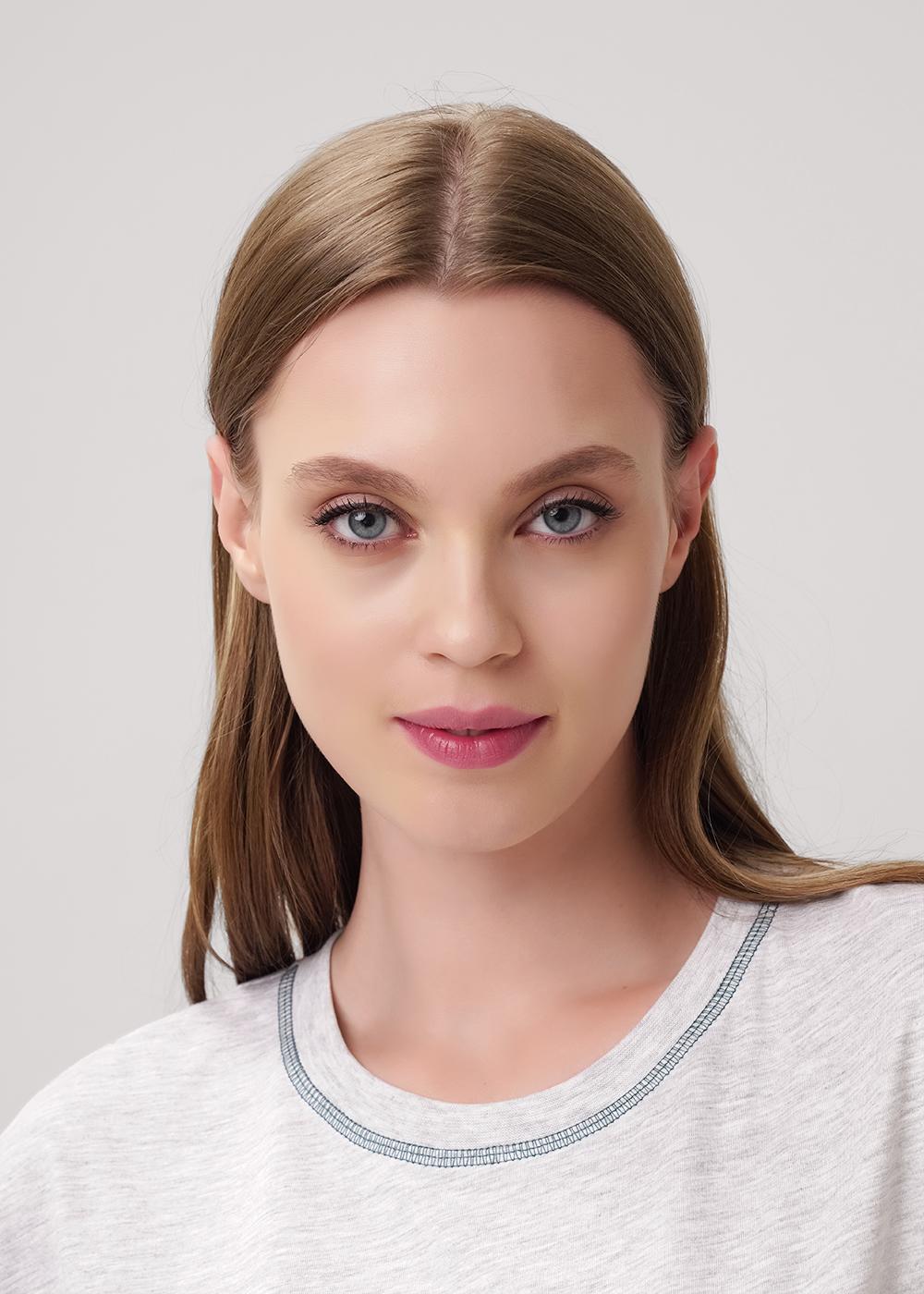 Ст.цена 1650р CLE LP15-1201 Пижама женская LP15-1201 меланж св.серый/т.зелёный