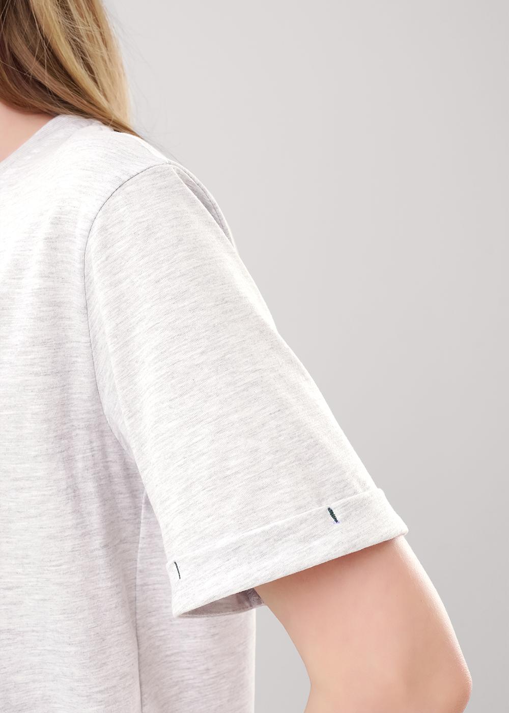 Ст.цена 2190р CLE LP15-1201/2 Пижама женская LP15-1201/2 меланж св.серый/т.зелёный