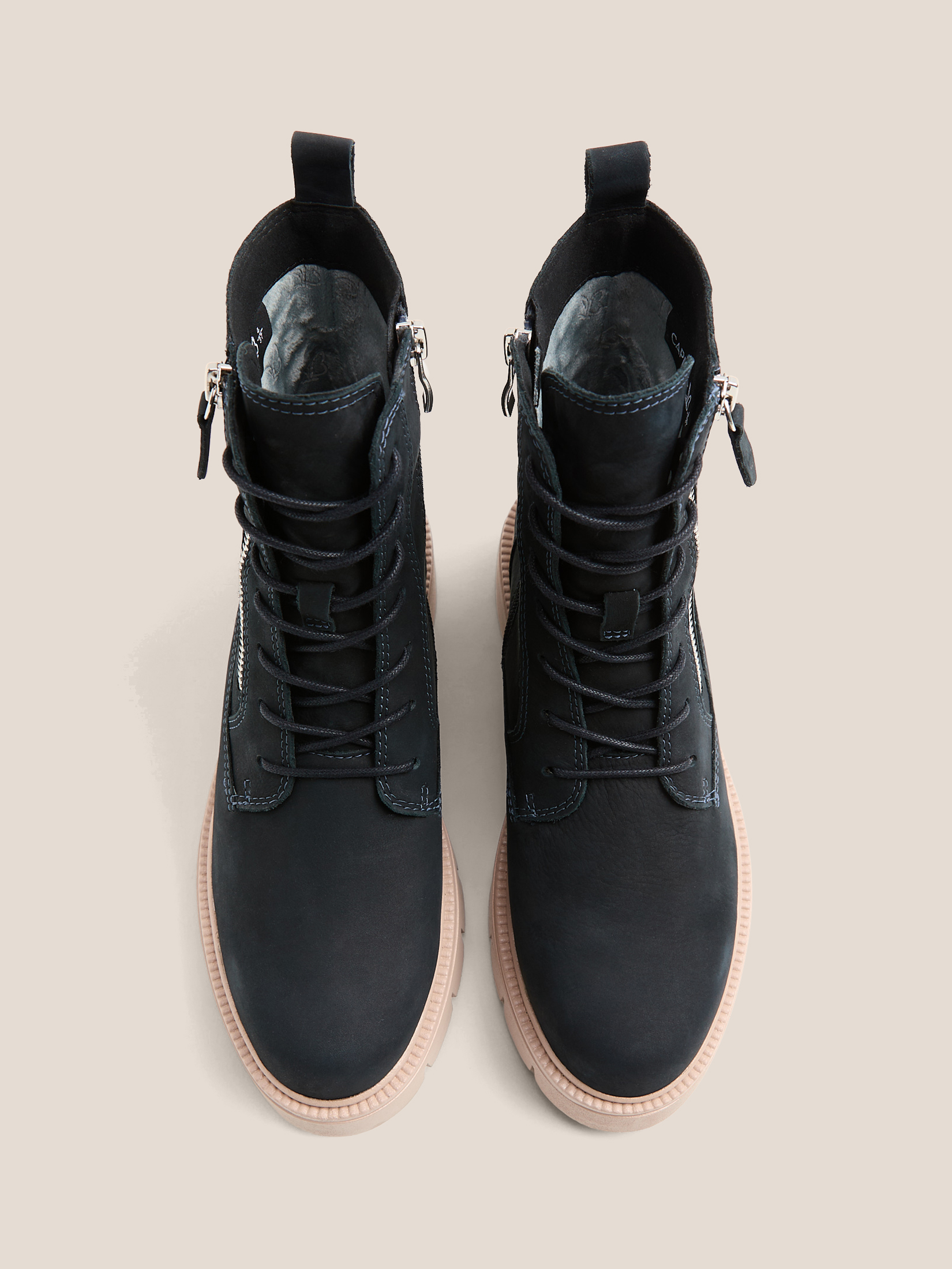 Женские ботинки CAPRICE ARABELLA 4662007, серо-синий