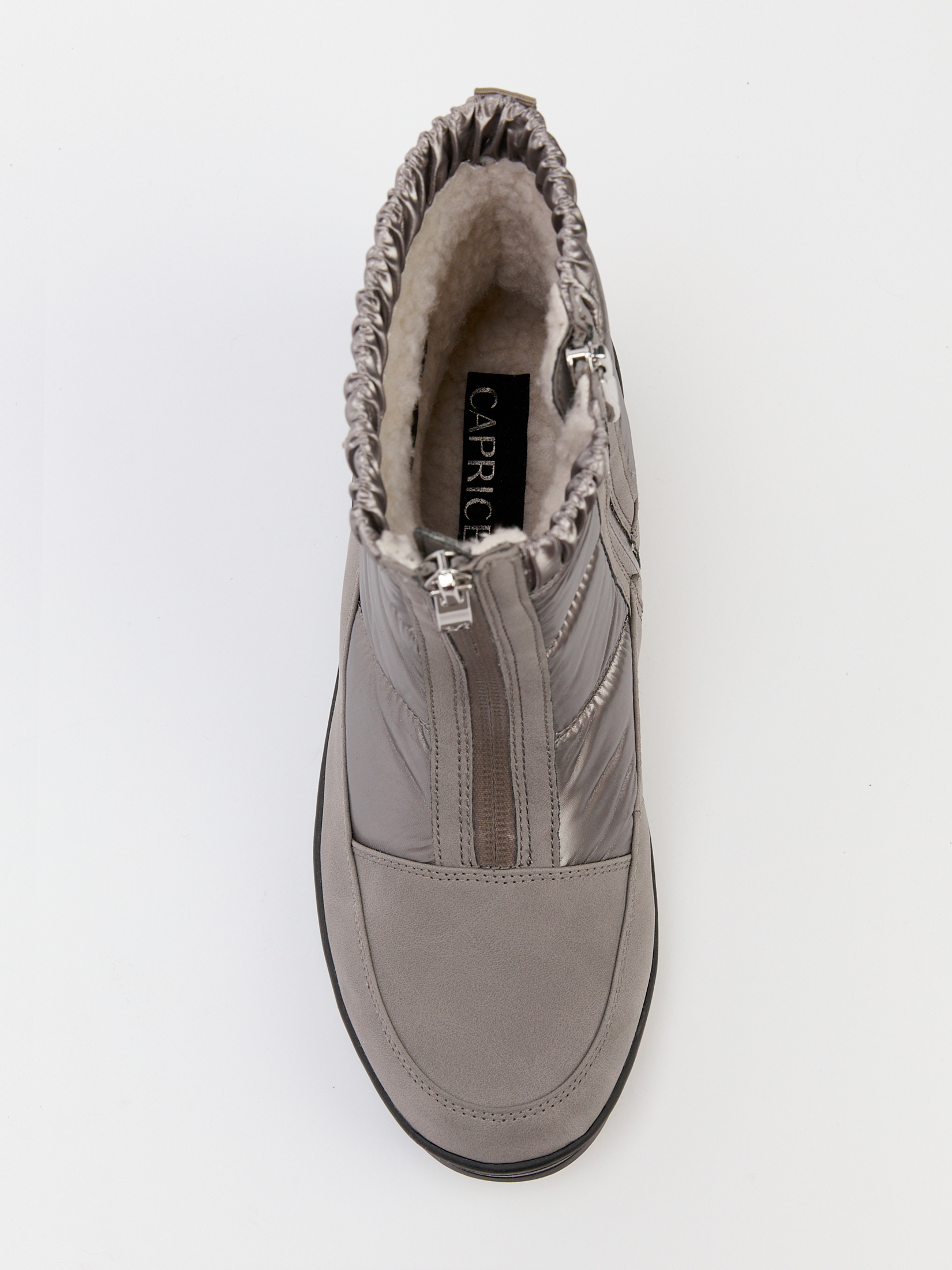 Женские дутики CAPRICE HOLY 4183269, бежево-серый