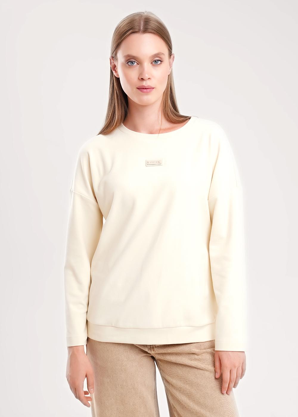 Ст.цена 950р CLE 157023/190инн Джемпер женский 157023/190инн св.бежевый