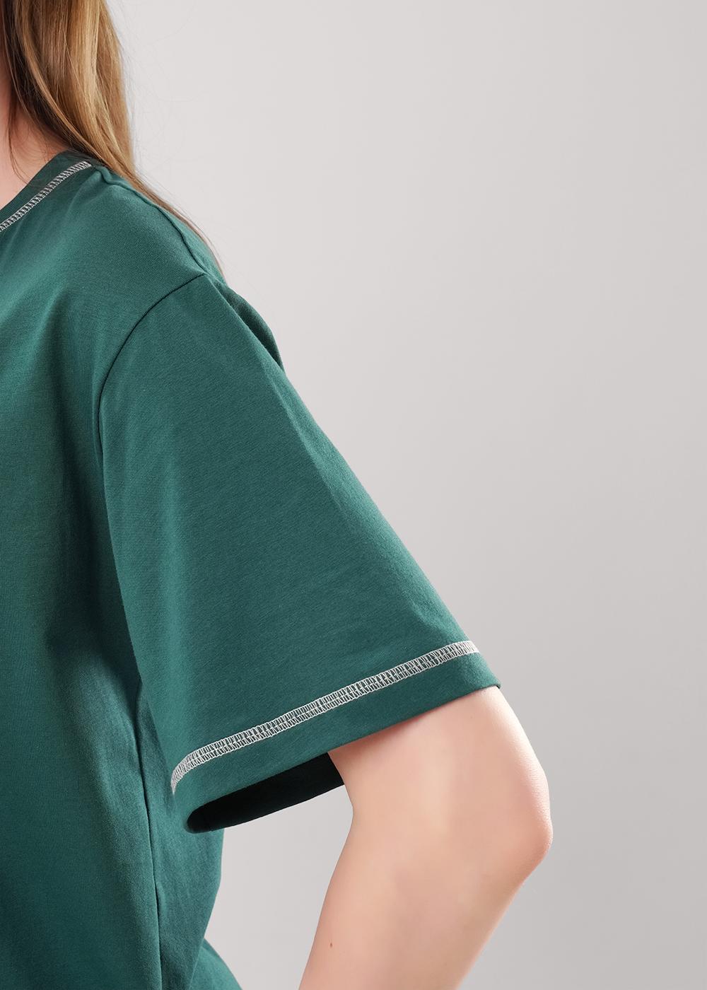 Ст.цена 1890р CLE LP15-1201/1 Пижама женская LP15-1201/1 т.зелёный/красный