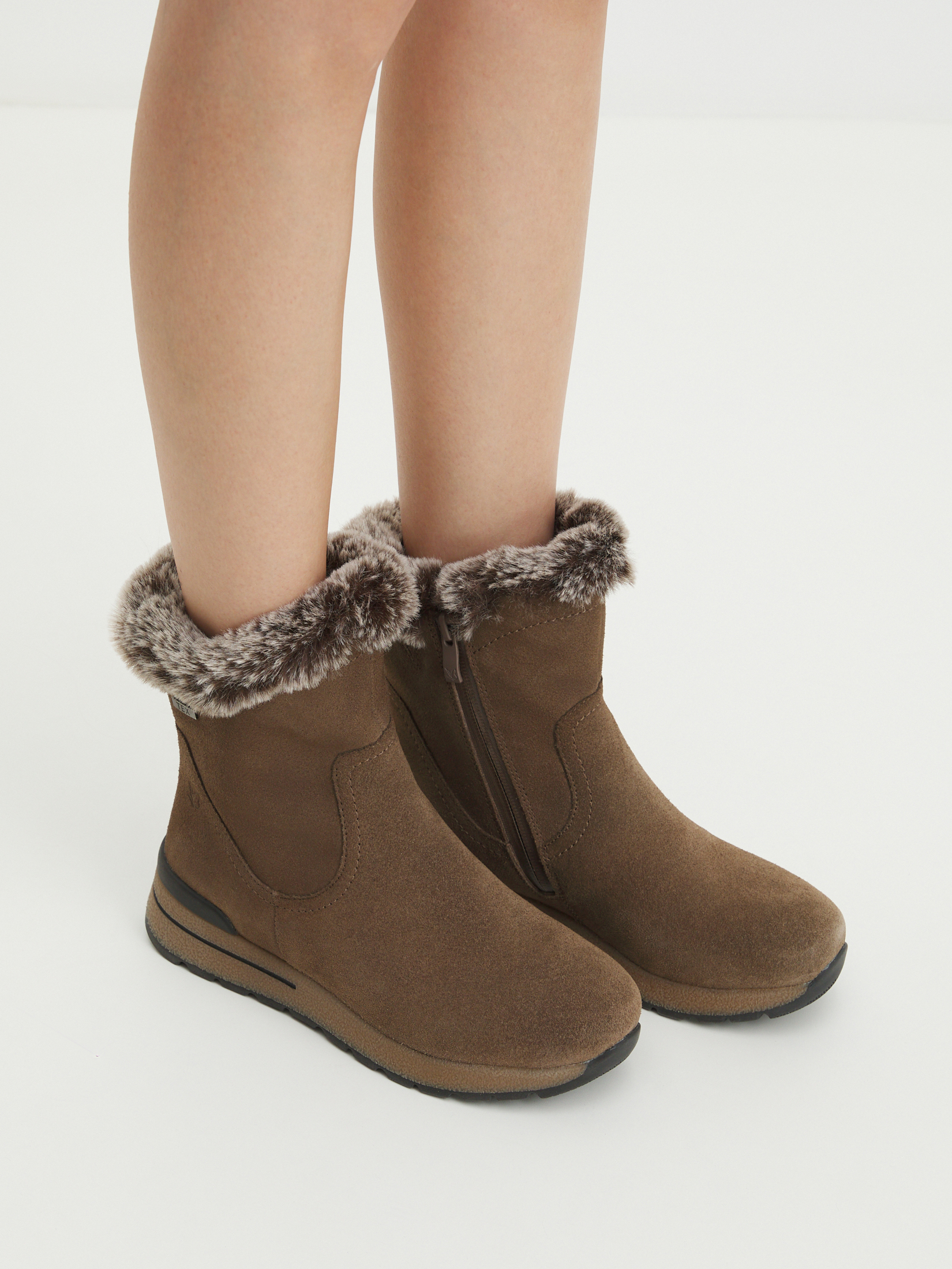 Женские ботинки CAPRICE DENISE 4183170, серо-коричневый