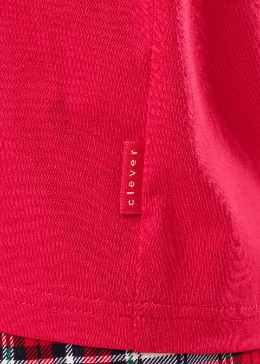 Ст.цена 1490р CLE LP15-1199 Пижама женская LP15-1199 красный/молочный