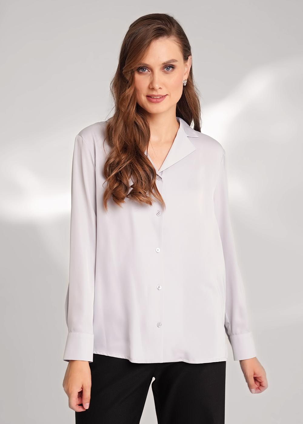 Ст.цена 1750р CLE 153252/193атл Блузка женская 153252/193атл св.серый