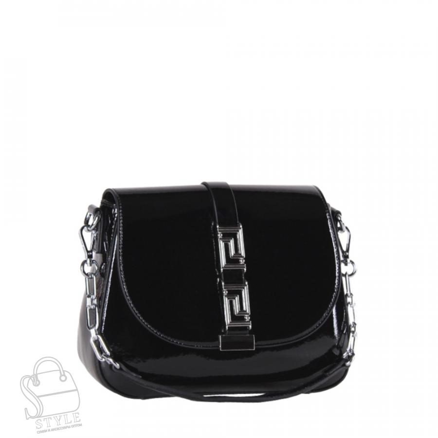 Сумка женская кожаная 2103-1Y black Polina&Eiterou/30