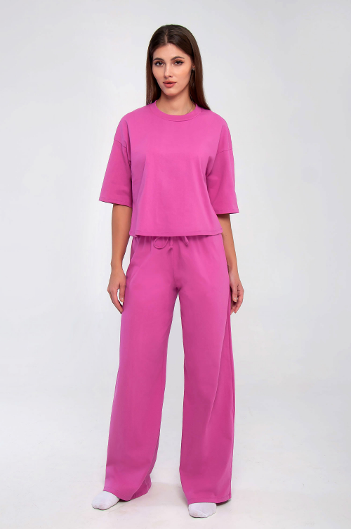 Арт. 10804/7 Домашний костюм с брюками 44-52 (5 шт)