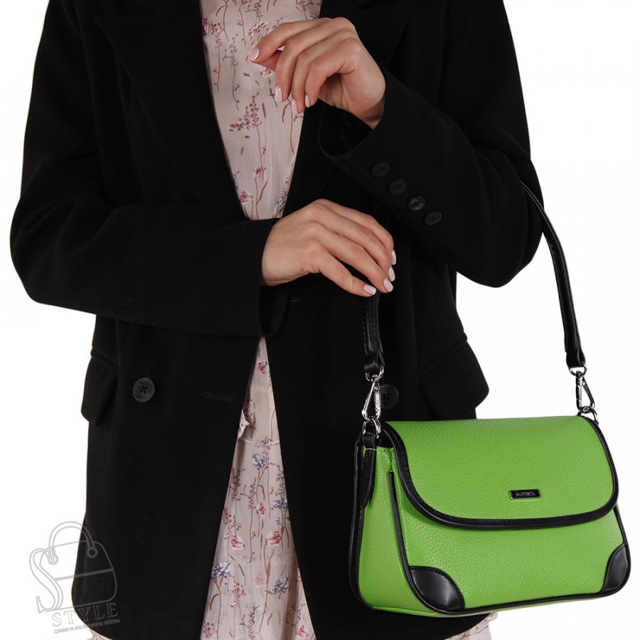 Сумка женская 270145 green Velina Fabbiano-Safenta/50