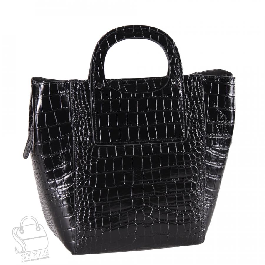 Сумка женская кожаная 9028G black S-Style/30