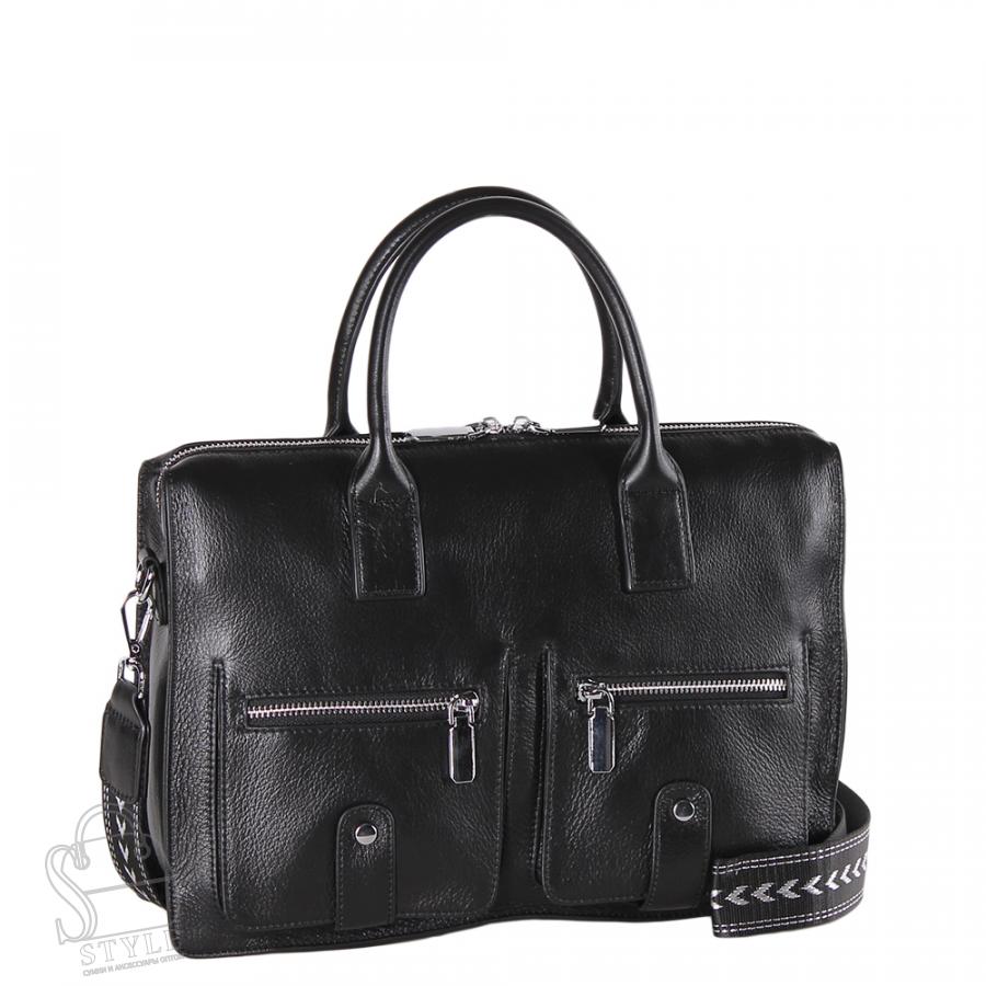 Сумка женская кожаная 3172S black S-Style/30