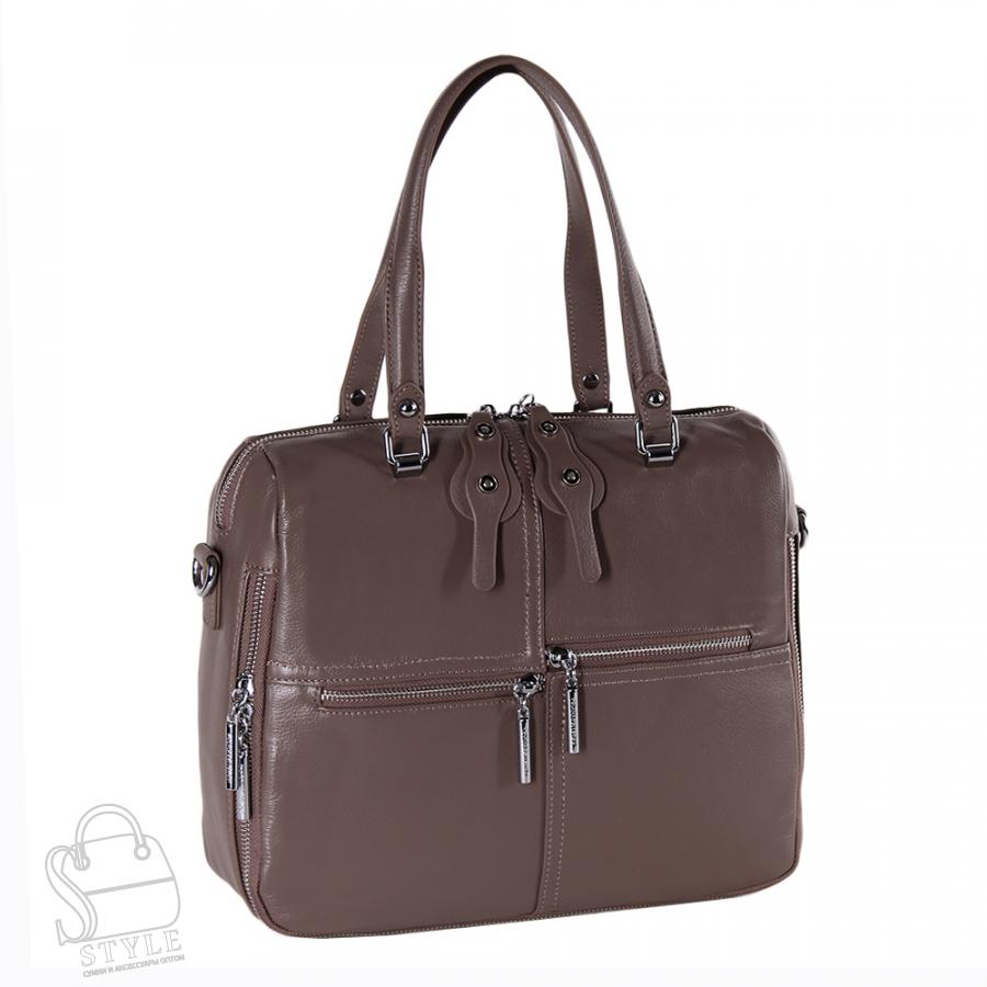 Сумка женская кожаная 1544Y d.apricot Polina&Eiterou/30