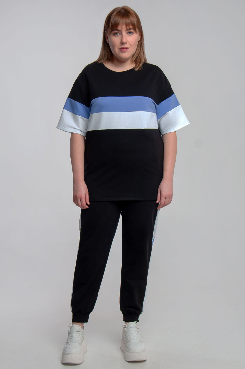 Арт. 2347 Костюм с брюками женский 48-56 (5 шт)