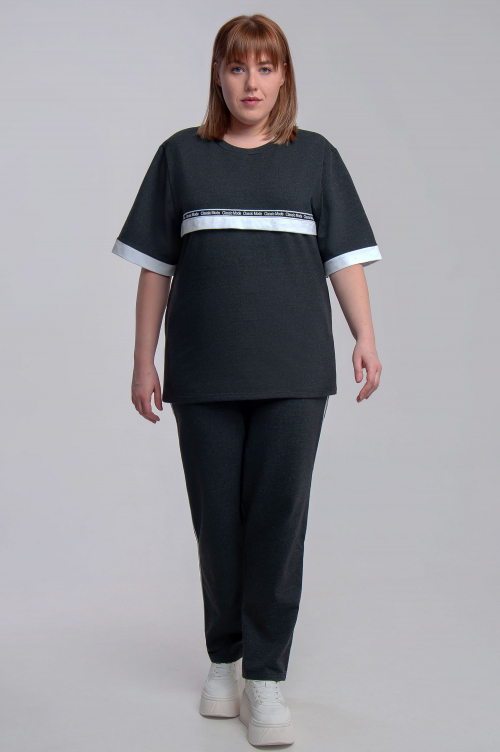 Арт. 2346 Костюм с брюками женский 50-58 (5 шт)