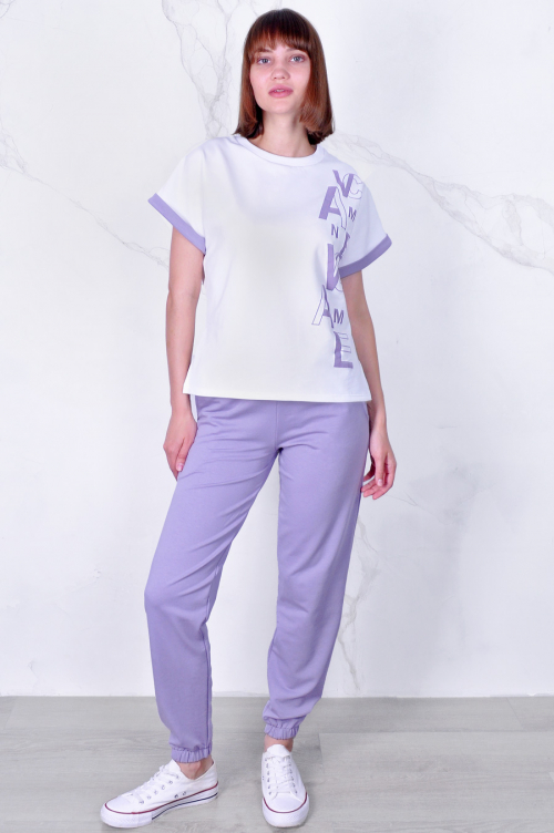 Арт. 2357 Костюм с брюками женский 44-52 (5 шт)