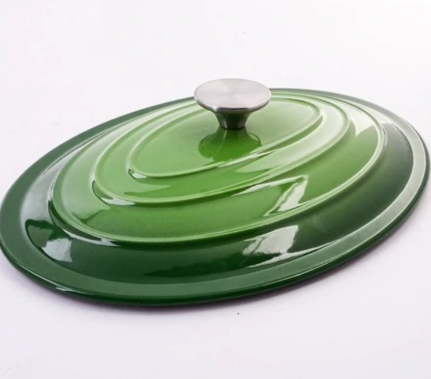 АКЦИЯ 3036р. 4500р.40656 Кастрюля чугун 3,5 см эмаль/покрытие бежевая MB (х2)