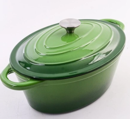 АКЦИЯ 3036р. 4500р.40656 Кастрюля чугун 3,5 см эмаль/покрытие бежевая MB (х2)