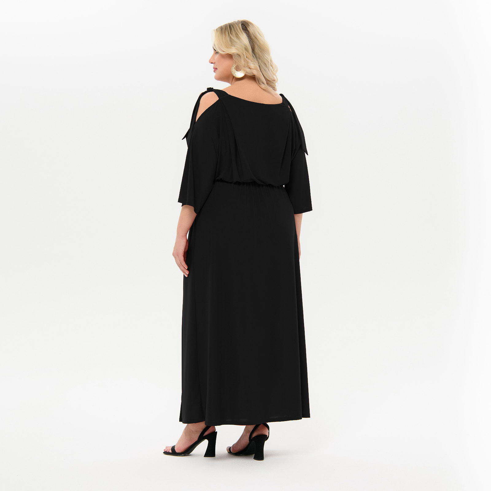 Платье вечернее, цвет черный