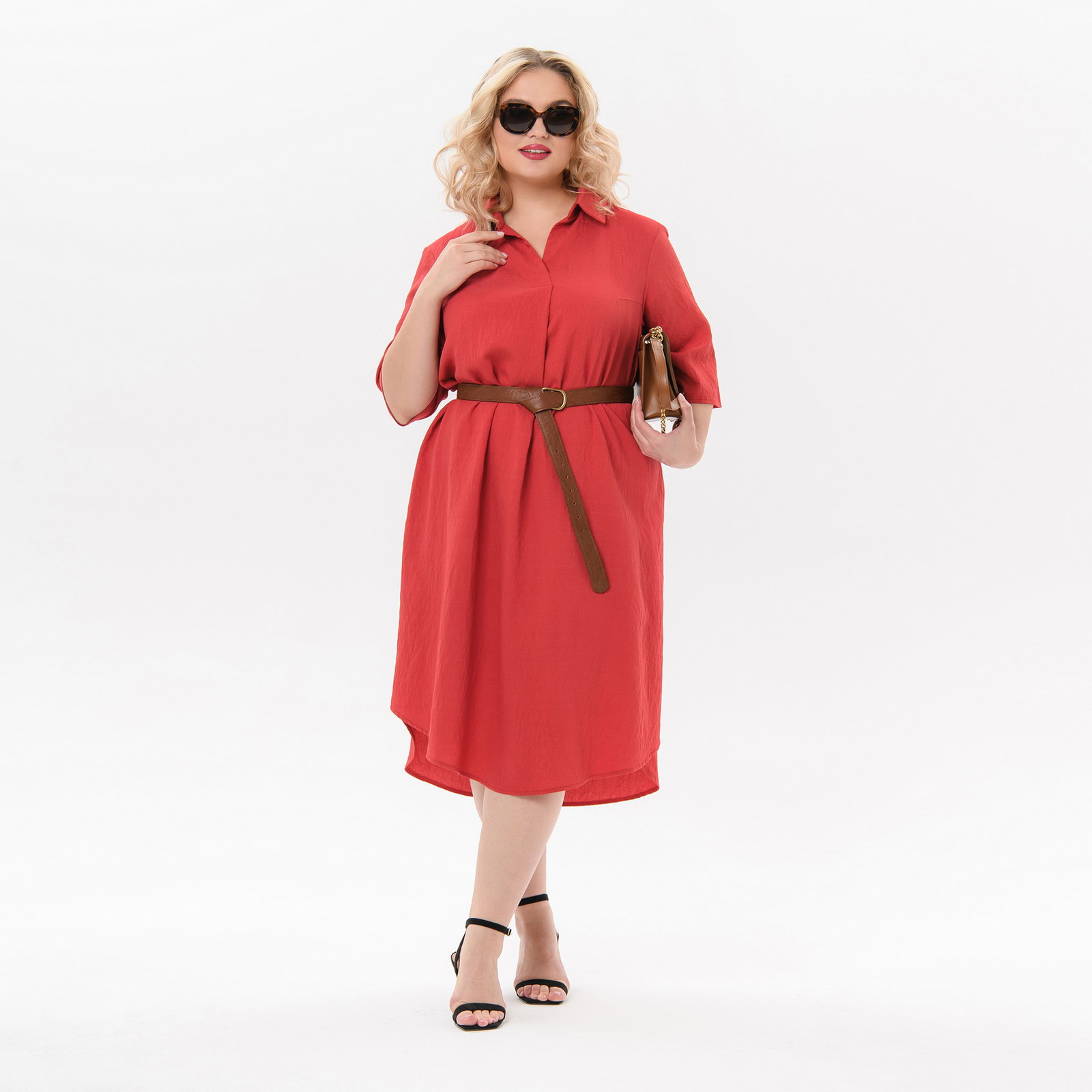 Платье - рубашка, цвет