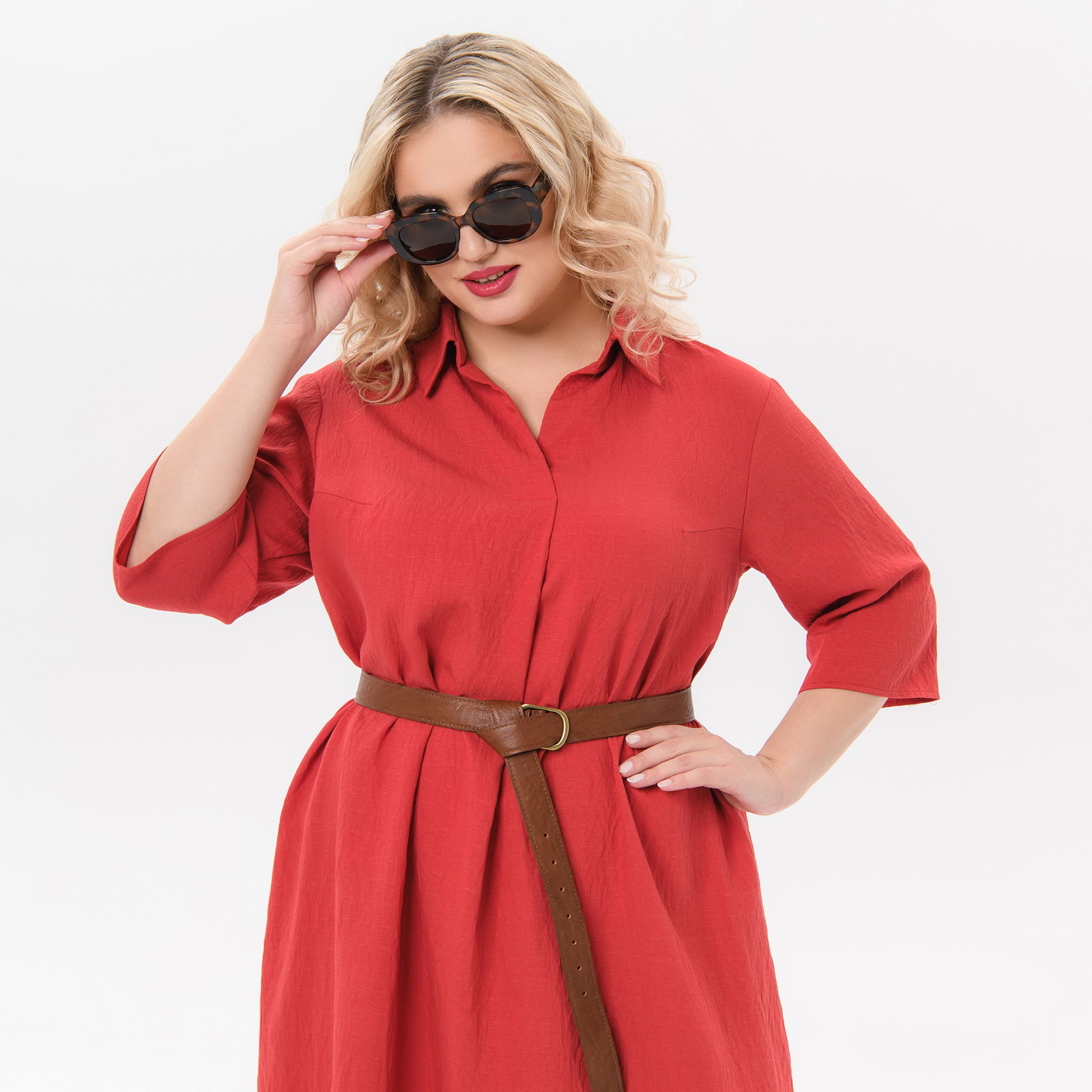 Платье - рубашка, цвет