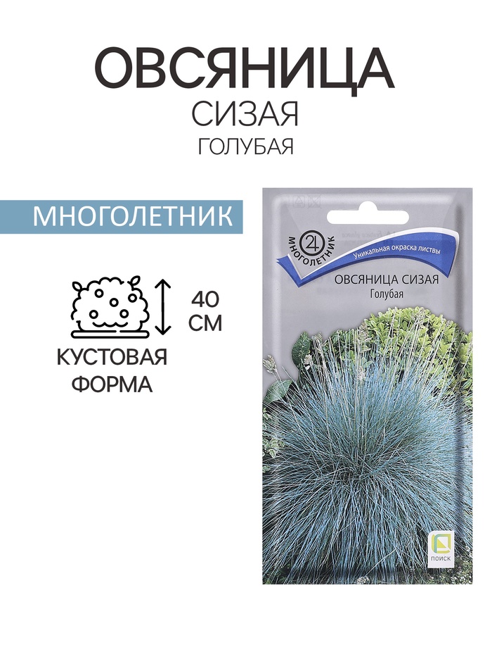 Семена цветов Овсяница