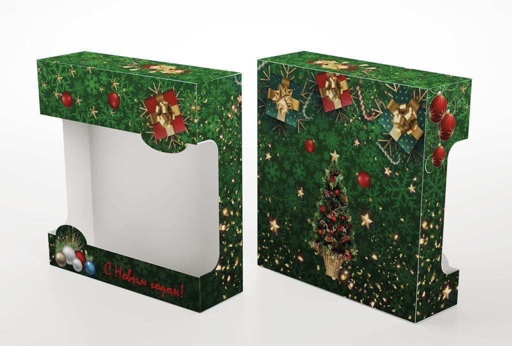 Подарочная коробка ОКОШКО ТС - 28