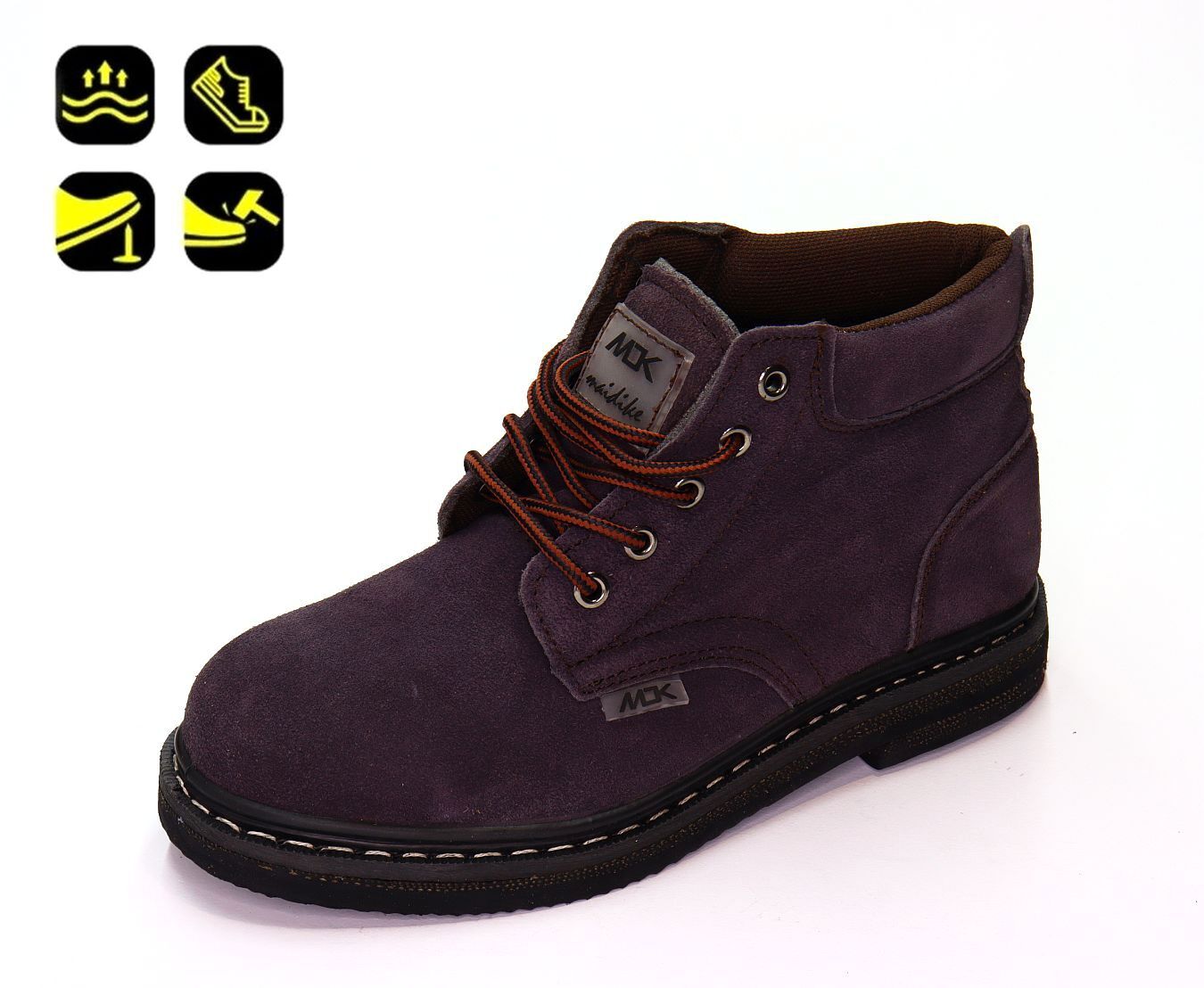 Рабочая обувь со стальным носком. Нат. Кожа (41-46)р. / шт. A61-7