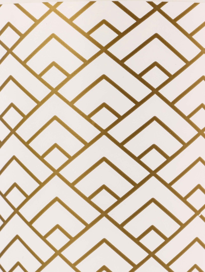 Кашпо для цветов «Золотое напыление», 1.6 л, d=14 см, h=15.5 см, белое, золотистое