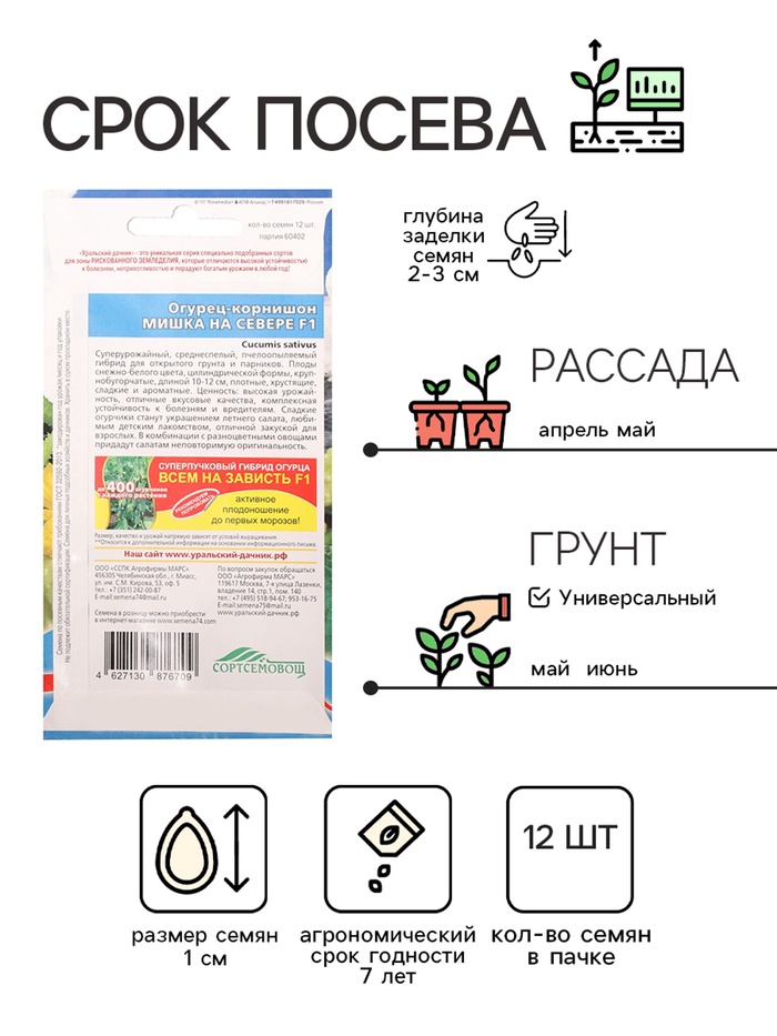 Семена Огурец