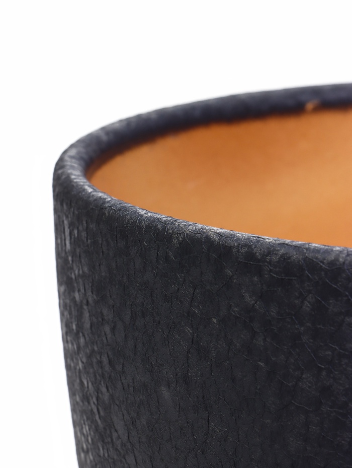 УЦЕНКА Набор горшков цветочных 3 шт. Шелк серый 0.4 / 1 / 5 л