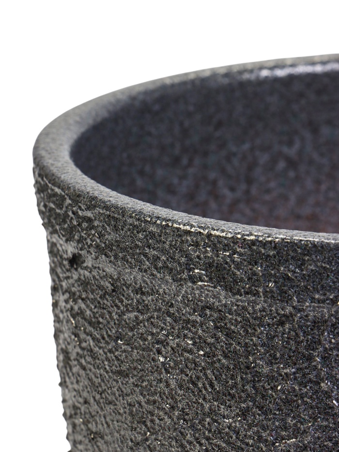 Горшок для цветов «Шагрень», 2.4 л, d=17 см, h=18 см, керамический, с поддоном