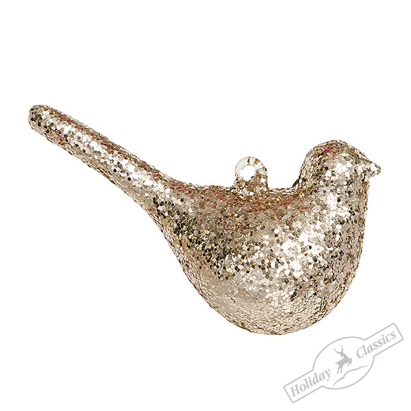 Птичка шампань искристая (стекло) 11х4х6 см