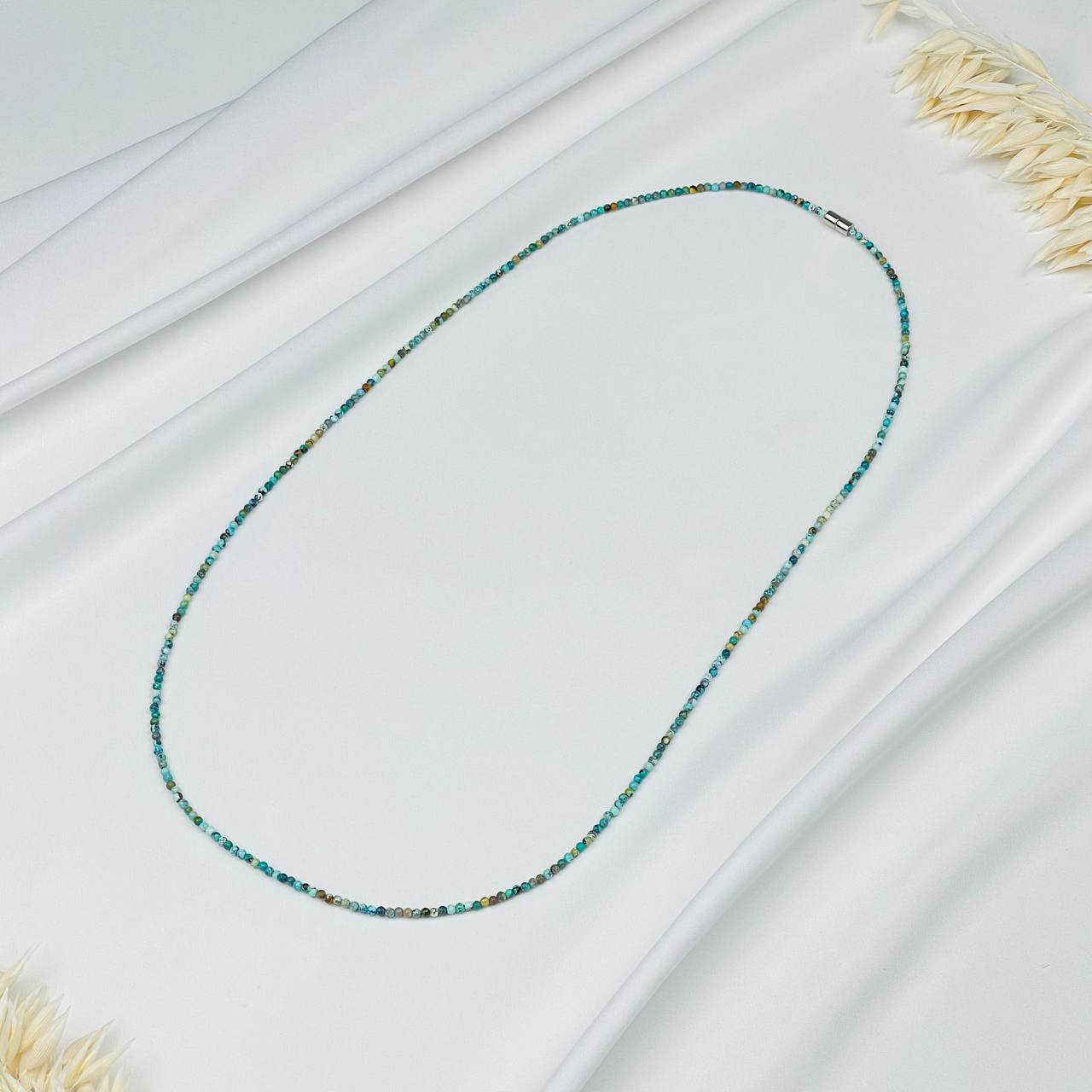 Радуга Самоцветов Украшение- трансформер (колье/браслет) из Бирюзы