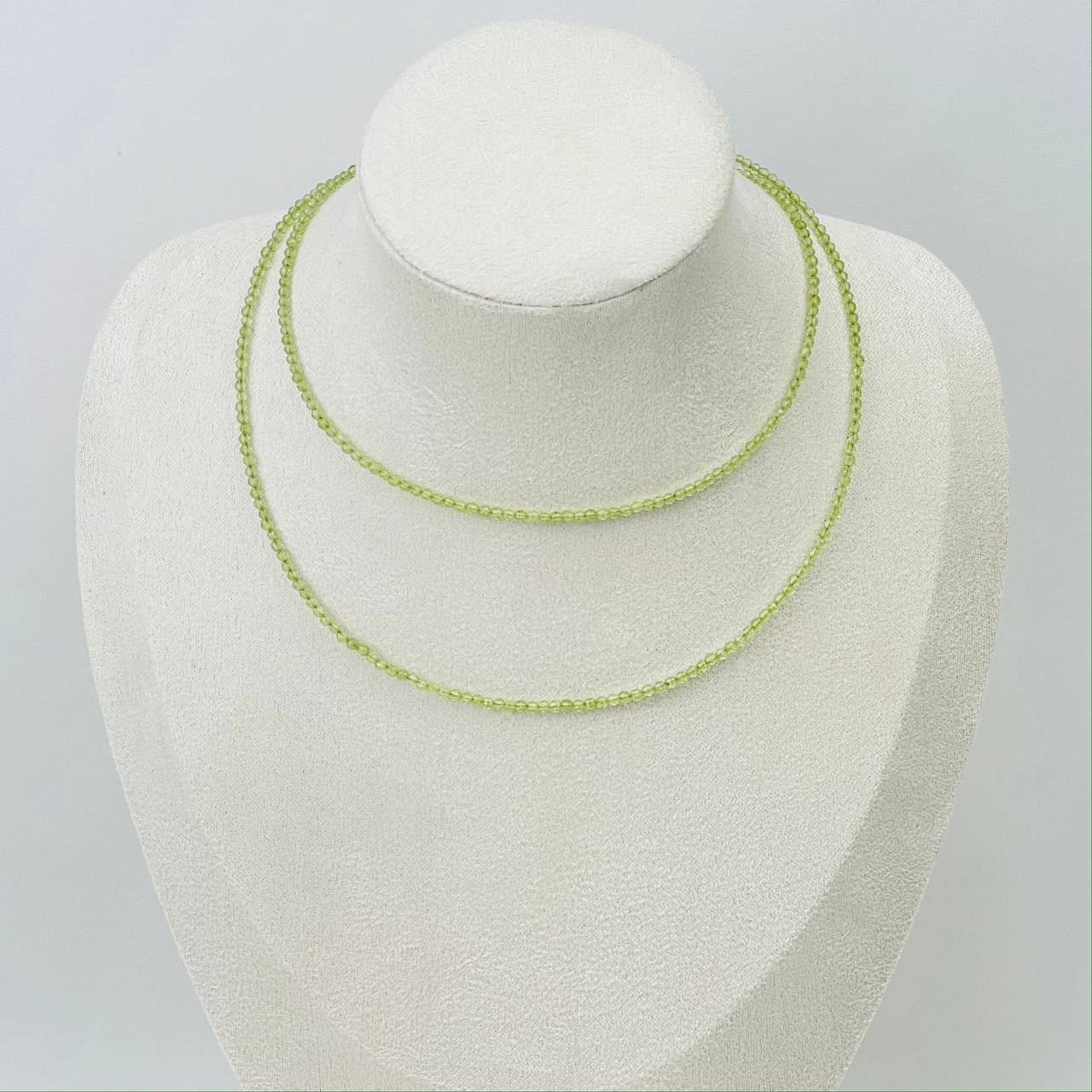 Радуга Самоцветов Украшение- трансформер (колье/браслет) из Хризолита