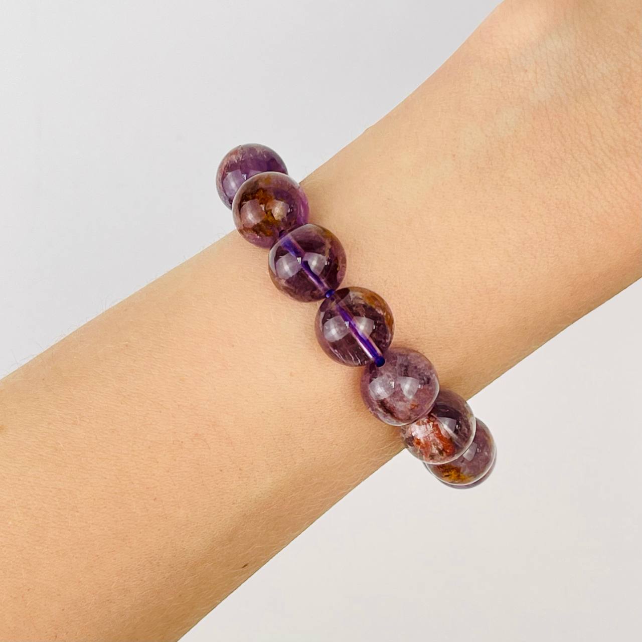 Радуга Самоцветов Браслет из Ауралита (Канадский аметист)