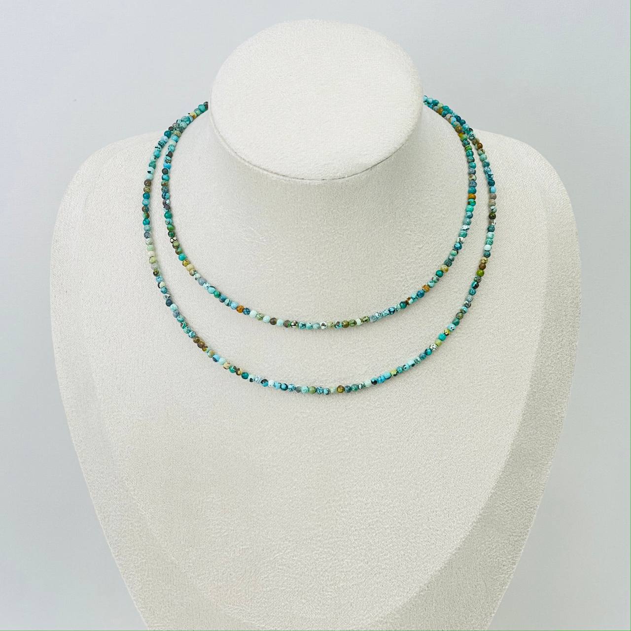 Радуга Самоцветов Украшение- трансформер (колье/браслет) из Бирюзы