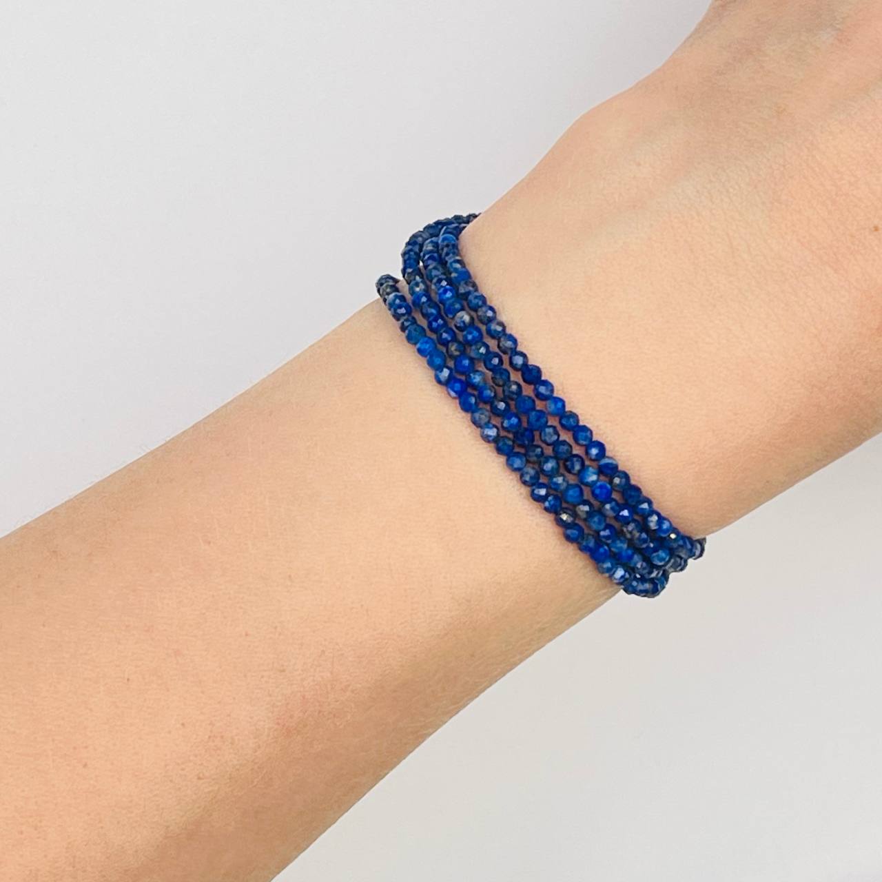 Радуга Самоцветов Украшение- трансформер (колье/браслет) из Лазурита