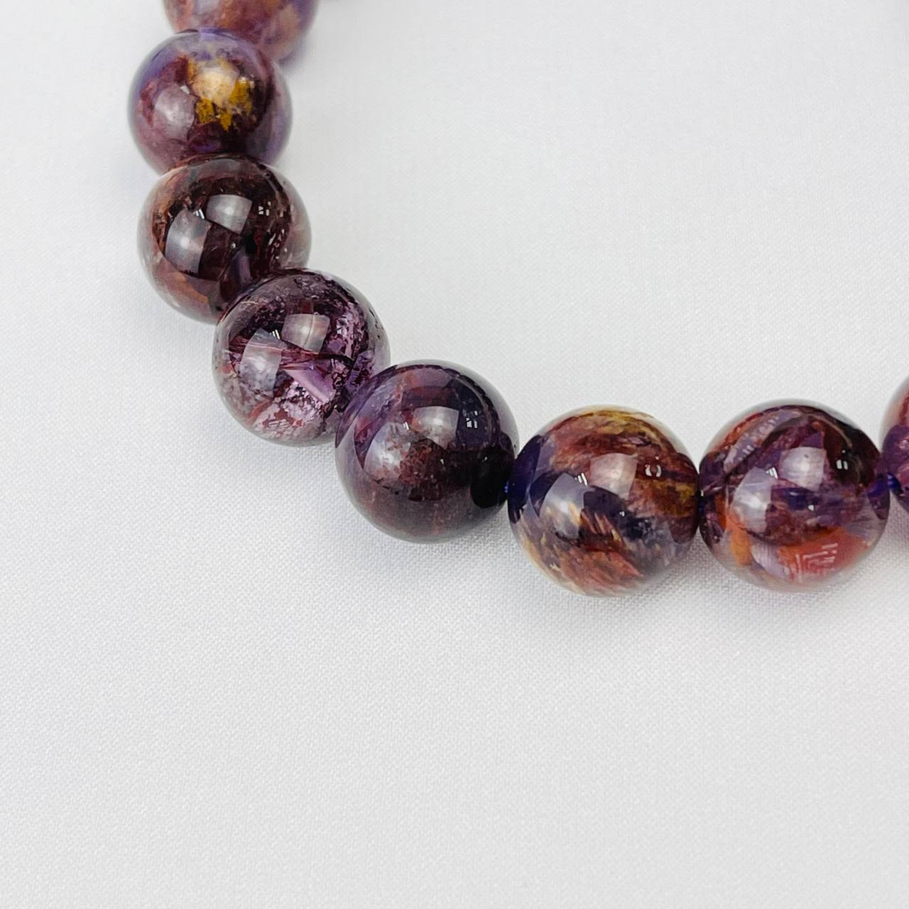 Радуга Самоцветов Браслет из Ауралита (Канадский аметист)