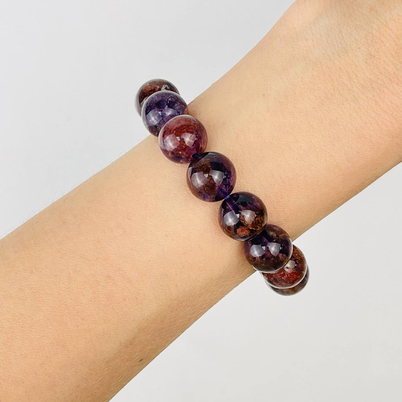 Радуга Самоцветов Браслет из Ауралита (Канадский аметист)