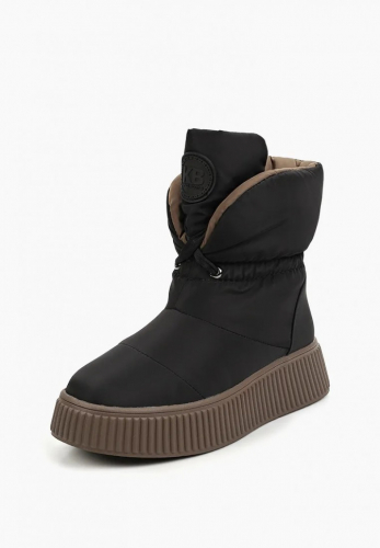 KB905SWB Дутики женские зимние с овечьей шерстью KING BOOTS